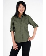 									Ladies Military L/S shirts